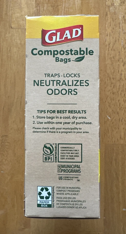 Glad Trash Bags 2.6 Gallon 100% Compostable Bags - Image 2 of 3