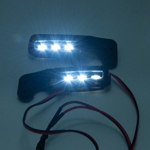 Front Bumper Side Spotlight LED Lights Bar for TRX4 Bronco 1/10 RC Car - Picture 3 of 7
