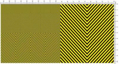 Universal Warning stripes danger caution 10-50mm Water Slide Decal Yellow Black