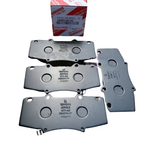 Pastilhas de freio a disco dianteiro fabricante de equipamento original 04465-0K340 compatível com Toyota Hilux 4Runner Fortuner - Imagem 2 de 3