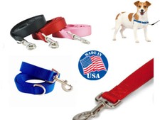 Durable Solid Nylon dog Leash, walking training pet leash for S M Large dog cat