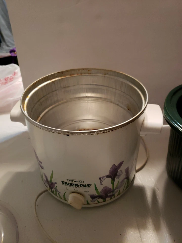 Rival Crock Pot Slow Cooker Stoneware 3100/2 3.5 Qt. Made in USA - Image 4 of 4