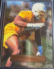 1996 Metal Football Card #146 Regan Upshaw Rookie Tampa Bay Buccaneers. rookie card picture