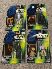 Four Star Wars toys POTF AT-ST Driver Darth Vader Sandtrooper Emperor Palpatine