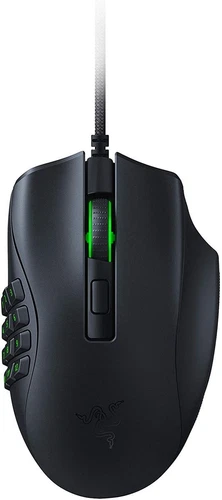 Razer Naga X Gaming Mouse 18.000 DPI Ergonomic 16-Button RGB MMO Black