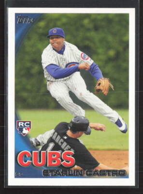 2010 Topps Update #US-85 Starlin Castro Chicago Cubs RC