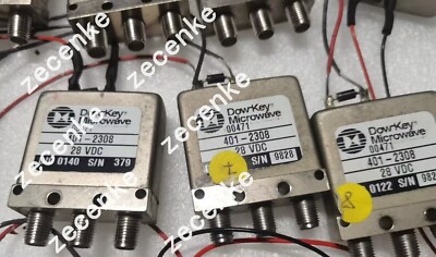 Dow-Key 401-2308 2 Port SMA Coaxial Switch 18GHz 28 V Free Ship Dow-Key 401-2308 2 Port SMA Coaxial Switch 18GHz 28 V Free Ship