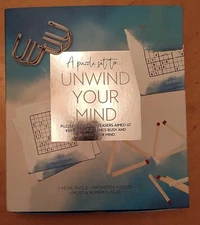 Unwind Your Mind - Metal Puzzle - Matchstick Puzzles 