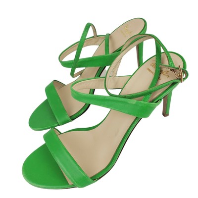 Bruno Magli Spring Green Stiletto Heels 