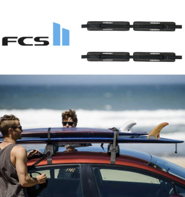 FCS D Lock Double Soft Rack Secure 1-3 Surfboards Heavy Duty System  UK