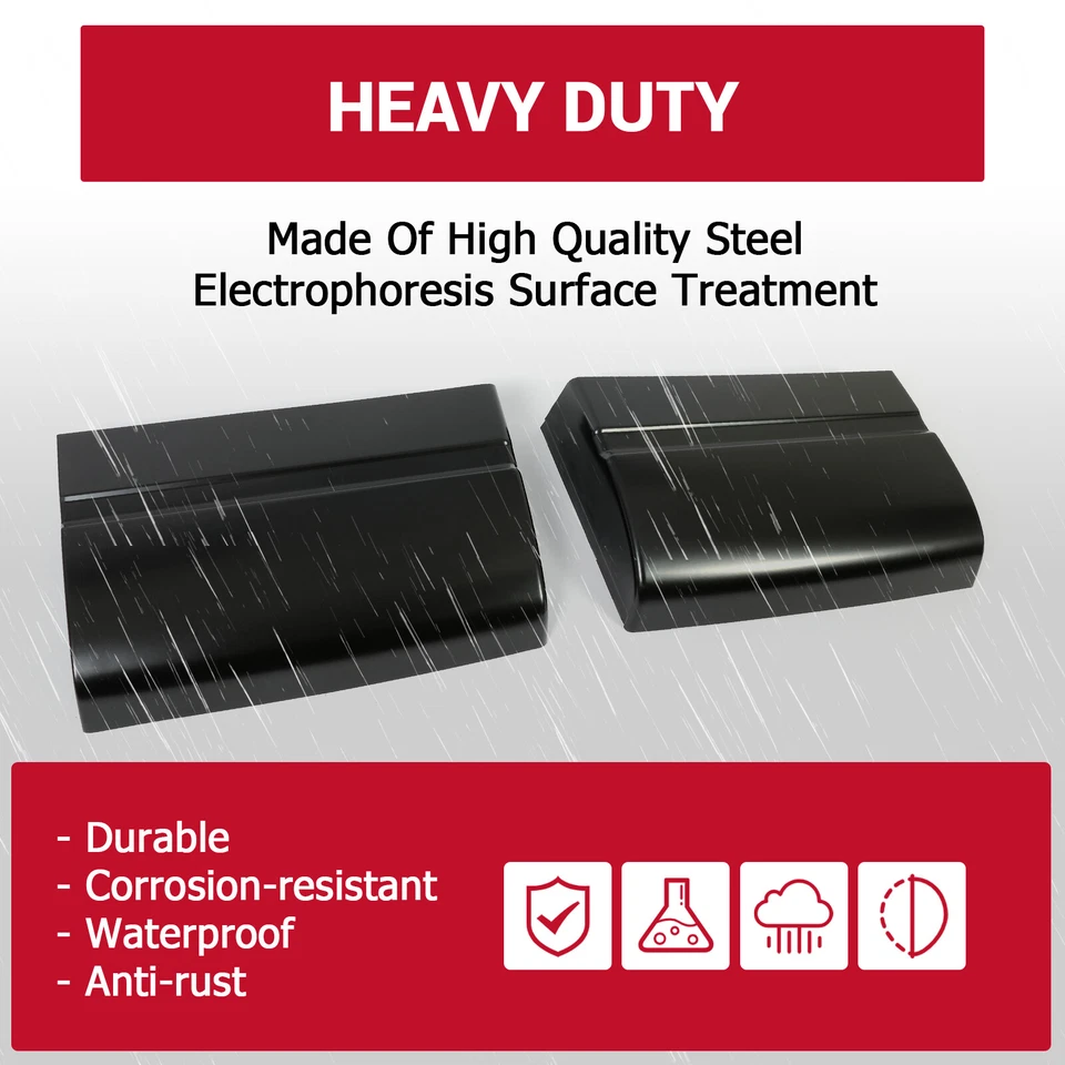 Steel Cab Corners For 88-98 Chevy GMC Pickup C/K 1500 2500 3500 2DR Extended Cab Foto 2 de 4