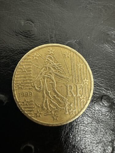 Moneda De 50 Céntimos 1999 Francia - Imagen 1 de 4