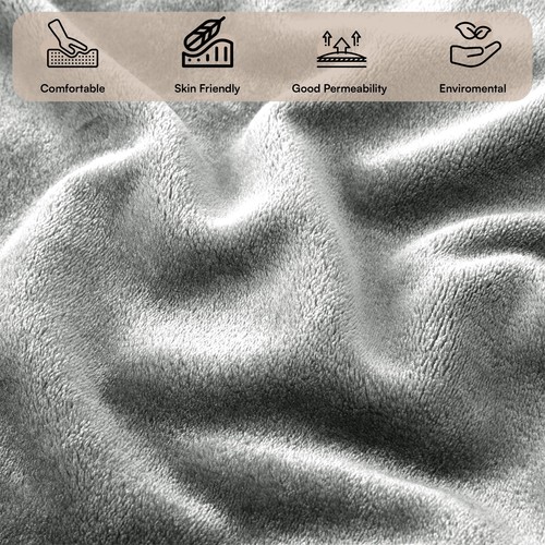 Summer Blanket for Night Sweats Lightweight Breathable Blanket Double Side - Picture 32 of 126