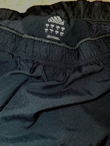 Adidas Mujer Talla M Negro Pantalones Atléticos Pierna Cremallera Elástica Cintura Forrada 30W 32 Ins - Imagen 17 de 24