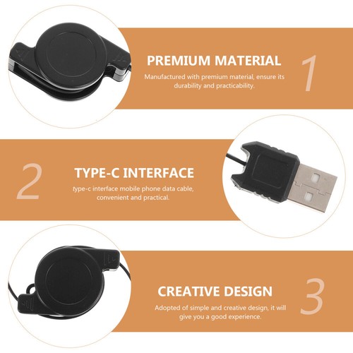 2 Pcs Telescopic Data Cable Usb Retractable Multifunctional Charging - 第 11/12 張圖片