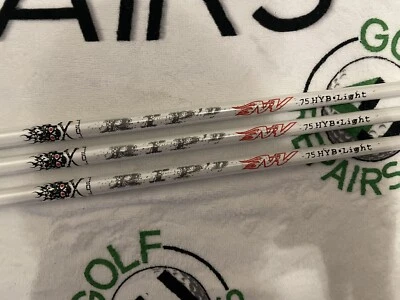 GRAFALLOY ALDILA RIP’D NV WHITE 75 GRAMM SOFT REGULAR HYBRID SCHÄFTE NEU & GEBAUT! TSI G425