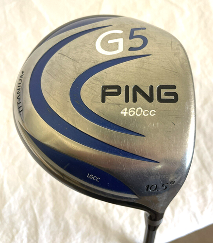 Ping G5 460cc 10.5° Driver Graphite TFC 100 Regular Flex R/H Orig DEMO Club EUC