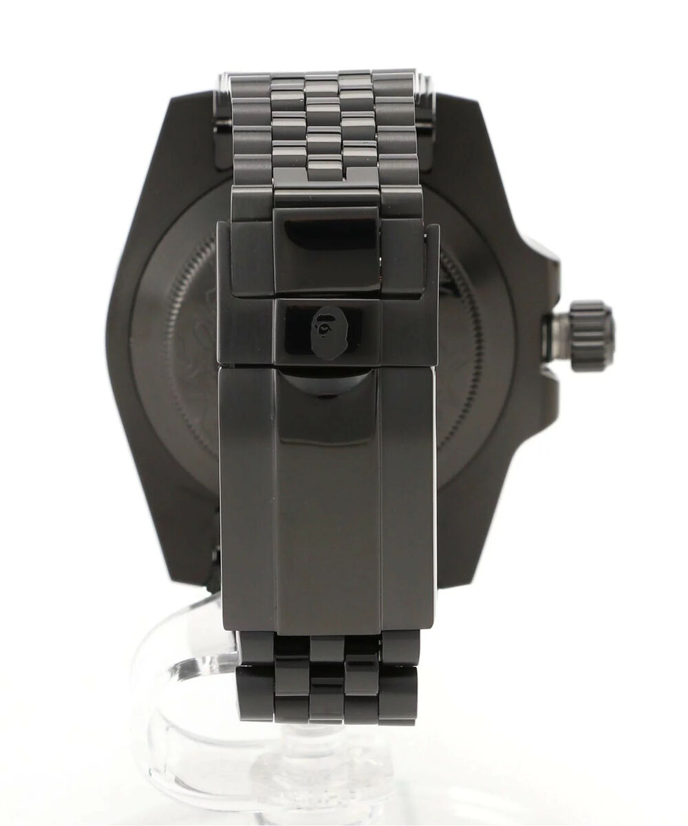 A BATHING APE Wrist Watch TYPE 2 BAPEX #2M Stainless Steel A BATHING APE Wrist Watch TYPE 2 BAPEX #2M Stainless Steel