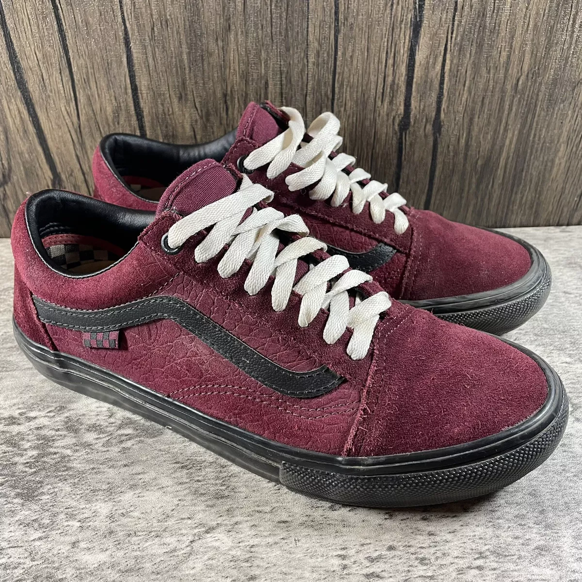 Vans old skool black port royale clearance