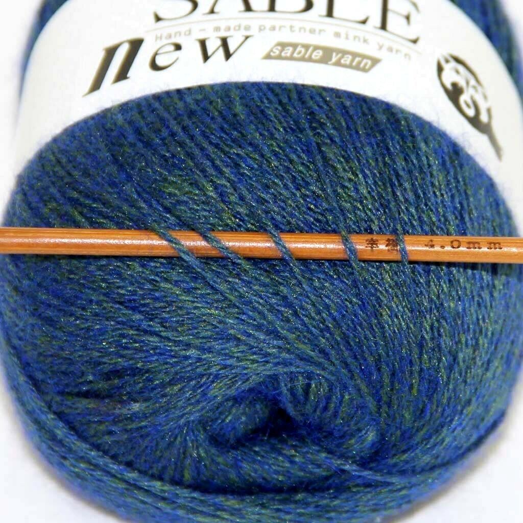 Sale 6X50gr Super Soft Pure Sable Cashmere Shawls Fine Hand Wool Crochet Yarn 35 Obfite oferty