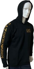 EMPORIO ARMANI EA7 LONG SLEEVE REGULAR FIT SWEATSHIRT HOODED HOODIE