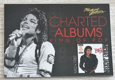 Michael Jackson 2011 Panini Charted Albums Gold CA3