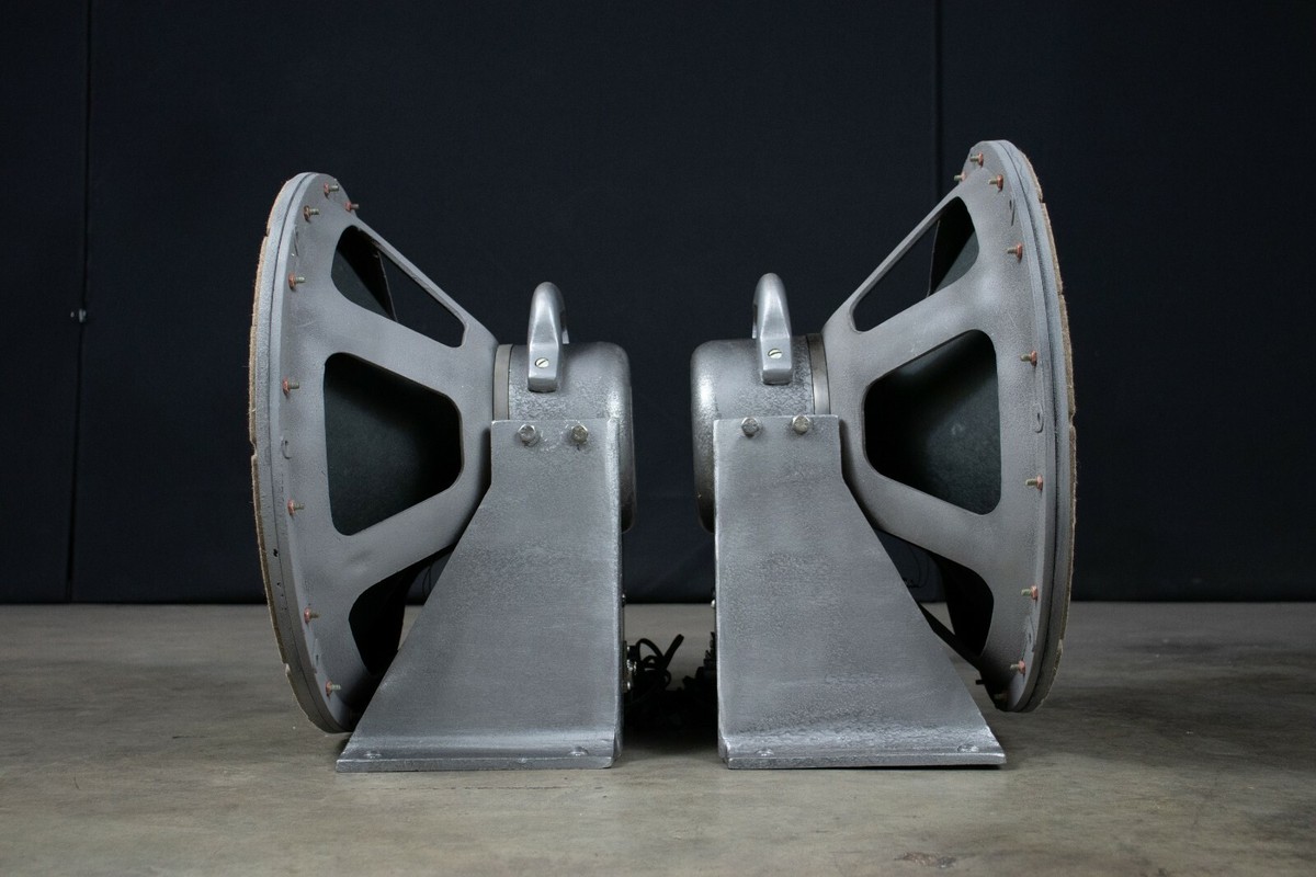 Goodmans 18inch Field Coil Speaker with cabinet pair worldwide
