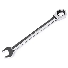 19Mm Ratcheting Combination Wrench Metric, Industrial Grade Gear Spanner with 12