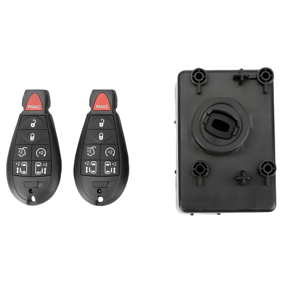 For Dodge Ram 1500 2500 3500 Module Wireless Ignition w/Keys 2009 2010 2011-2015 - Image 2 of 4