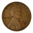 1931-S Lincoln Wheat Cent Very Fine Condition