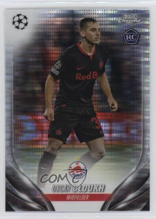 2023 Topps Chrome UEFA Club Competitions Pulsar Refractor Oscar Gloukh #98 18en