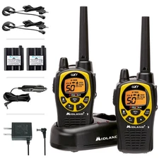 Midland GXT1030VP4 2-Pack GMRS Two-Way Radios 50 Channel Long Range, New, Sealed