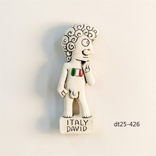 Italy Statue Collectible Tourist Souvenir 3D Resin IDEA Fridge Magnet Craft Gift
