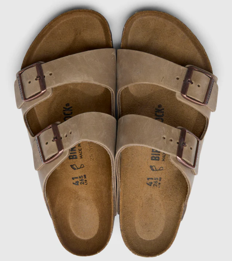 birkenstock arizona sandals in tobacco oiled leather Birkenstock Arizona Sandals in Tobacco Oiled Leather Unisex Shoes EU Size  37-41