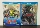 The Legend of Zelda The Wind Waker HD & Twilight Princess HD set Nintendo WIi U