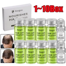 8Pcs/SET MICRONEEDLE Hair Regrowth System,Advanced Hair Treatment Ginseng Serum