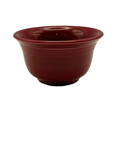 Fiesta Bouillon Bowl Prep Cup 7 0Z HLC  Cinnabar Burgundy Lilac a38
