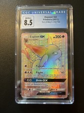 Espeon GX 152/149 Pokemon Sun & Moon Rainbow Rare Holo CGC 8.5 Mint on eBay