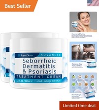 Effective 2 Pack Seborrheic Dermatitis  Psoriasis Treatment Cream - 6.8 Oz