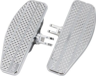 Thrashin Supply Co. Mini Driver Floorboards Chrome Harley Davidson Softail