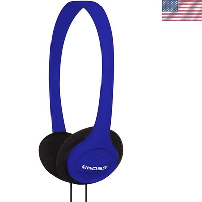 #ad #ad Dynamic Sound Portable On Ear Headphones Blue Color with Noise Isolation $13.99