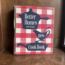 Better Homes and Gardens New Cookbook First Edition 2nd Printing Vintage Kitchen