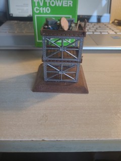 Subbuteo C110 Tv Tower Boxed Complete
