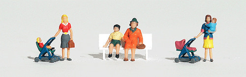 Woodland Scenics 1832 Accesorios Escala HO Acentos Escénicos Mamás Niños pkg(6) | Zustand: Nuevo