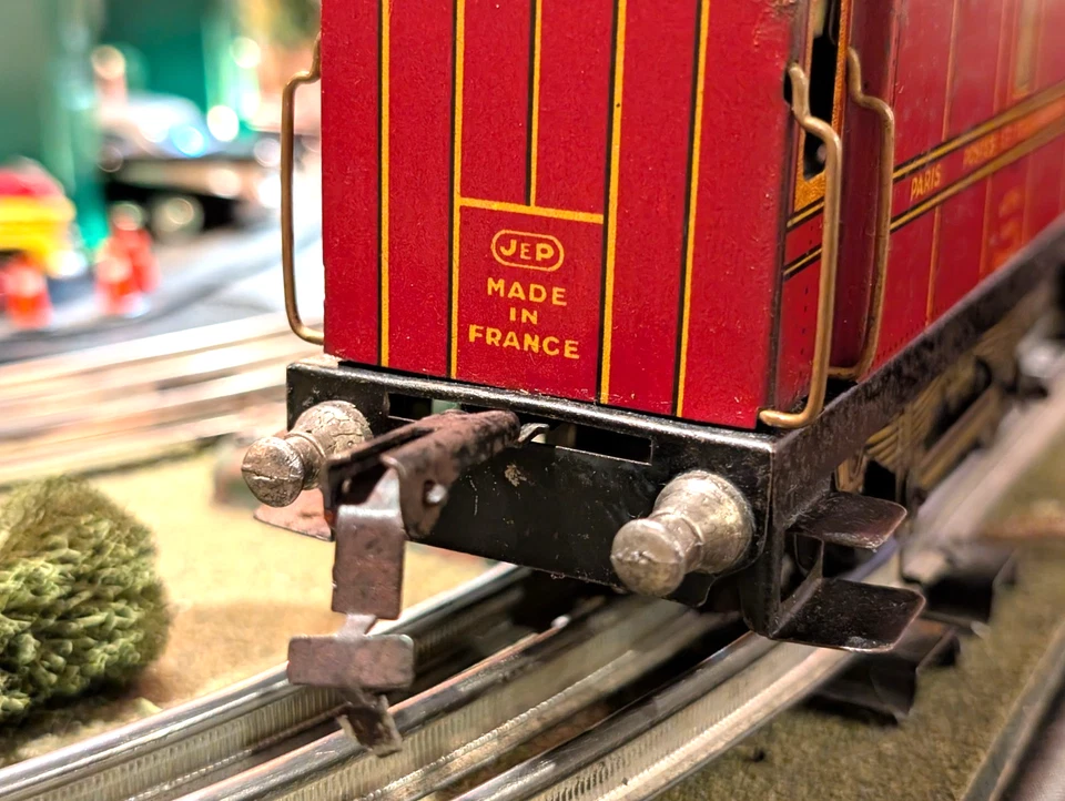 Vintage Litho Prewar JEP 3 car set, 1930s France - RARE - Image 3 of 4