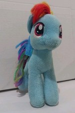 TY Rainbow Dash Plush 7" My Little Pony Pegasus Stuffed Animal Blue Wings