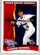 Tanner Schobel 2023 Choice Cedar Rapids Kernels NNO Twins