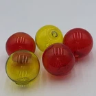 Vintage Hand Blown Art Glass Balls Decorative Set Of 5 BLENKO ??