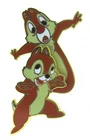 2008 Disney WDW Chip 'n' Dale Balancing Pin