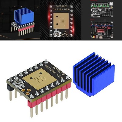 TMC2209 V2.0 Stepstick Mute Schrittmotortreiber, Schrittmotor, Mute Built-in